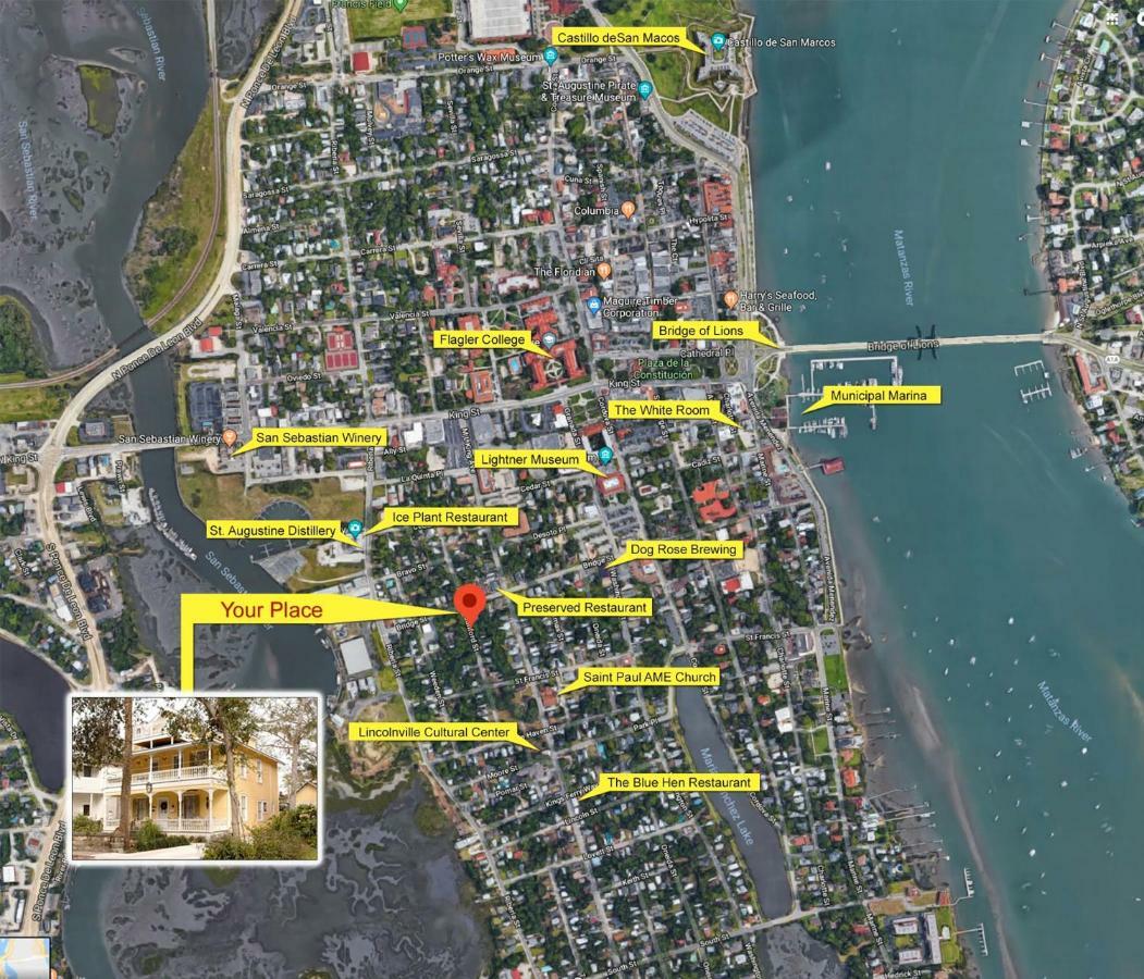 Victorian Luxury One Bedroom Apartment St. Augustine Buitenkant foto